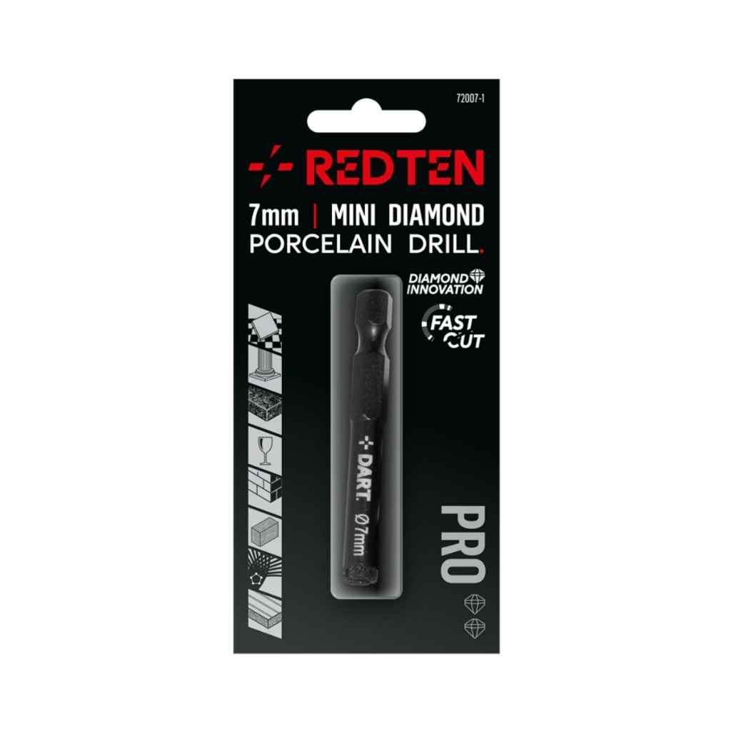 Red Ten PRO  20mm Diamond Porcelain Drill Pk. 1