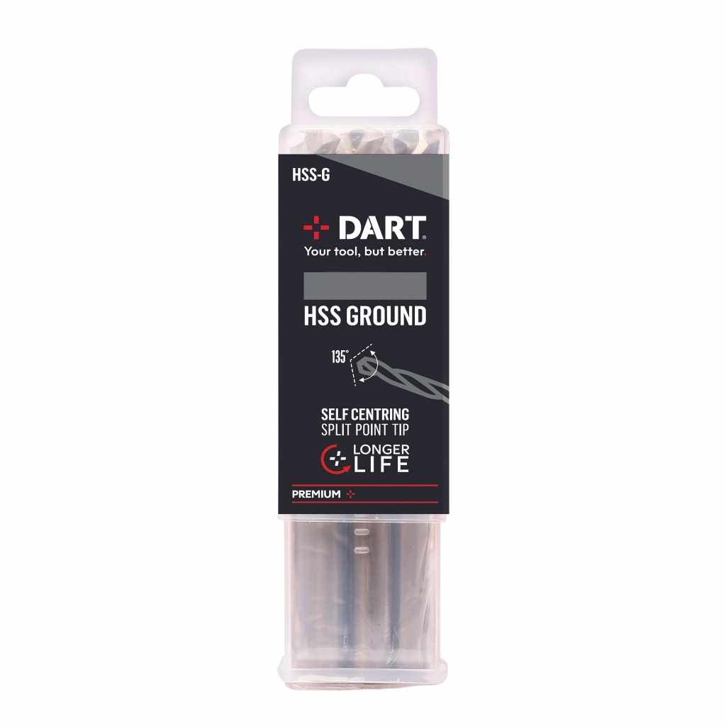DART Premium 2.8mm HSS Ground Twist Drill Pk 10