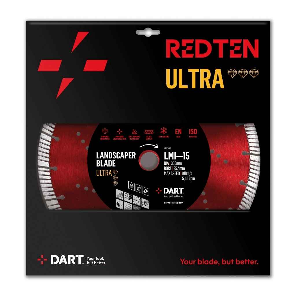 DART Red Ten ULTRA BGP-15 Diamond Blade 230Dmm x 22B