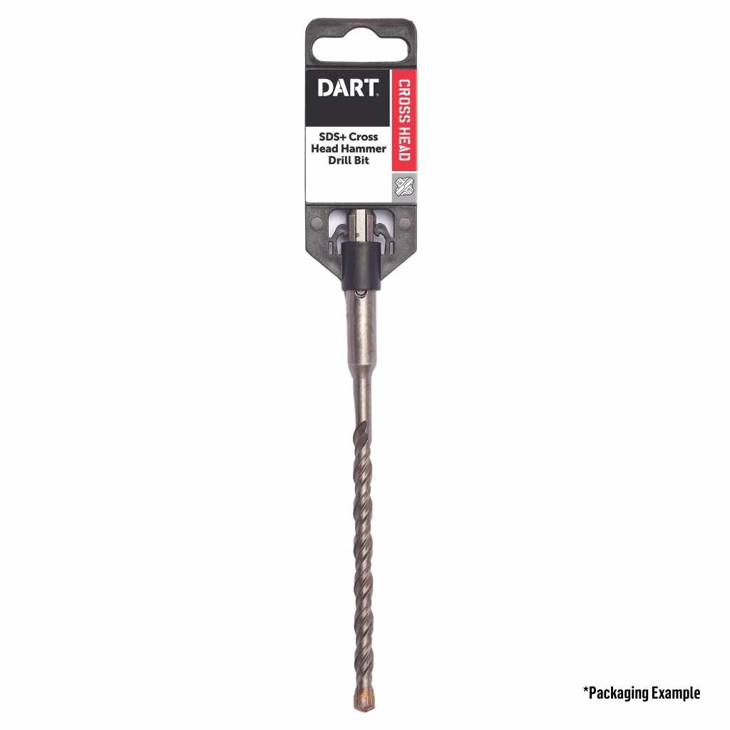 DART 6 x 260/200mm SDS+ Cross Tip Hammer Drill Bit