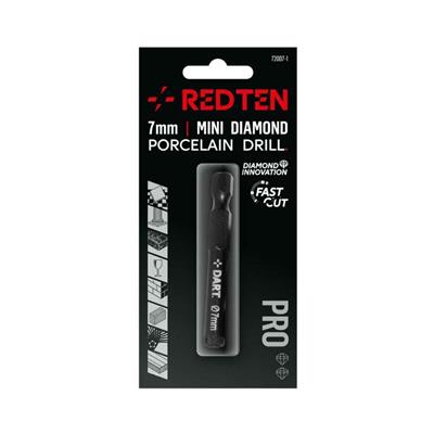Red Ten PRO  25mm Diamond Porcelain Drill Pk. 1