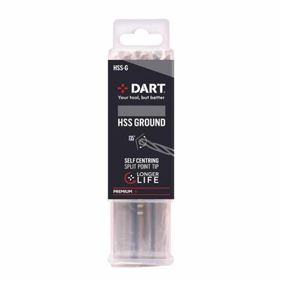 DART Premium 13mm HSS Ground Twist Drill Pk 5