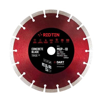 DART Red Ten TRADE MGP-10 Diamond Blade 125D x 22B 