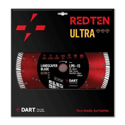 DART Red Ten ULTRA BGP-15 Diamond Blade 230Dmm x 22B