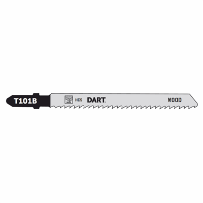 DART T101B Wood Cutting Jigsaw Blade - Pk 5 