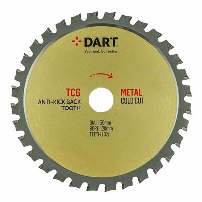 DART Gold PMC Metal Blade 305Dmm x 25.4B x 60Z 