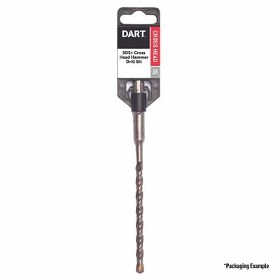 DART 6.5 x 260/200mm SDS+ Cross Tip Hammer Drill Bit